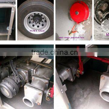 45m3 50m3 Oil Tank Semi Trailer Aluminum Tanker Trailer photo-5