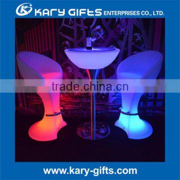Modern Design Plastic Led Bar Furniture Height Adjustable Coffee Table photo-3