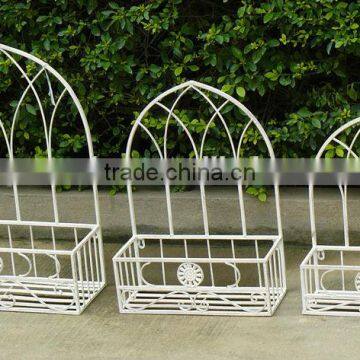 decorative wire metal wall storage basket