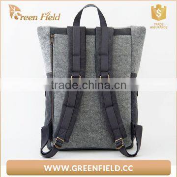 Felt Backpak Folded Felt Laptop Backpack photo-2