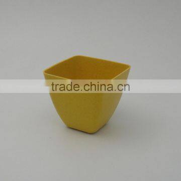 2016 Hot Sale Eco Bamboo Fiber Mini Flower Pot photo-5