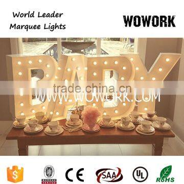 3d Illuminated Holiday Decor Letter Logo Light photo-2