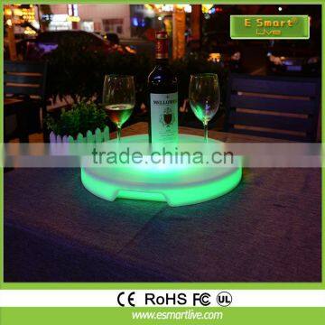 LED floating pool bar for outdoor use2016 New design LED decorations wine tray LED flo