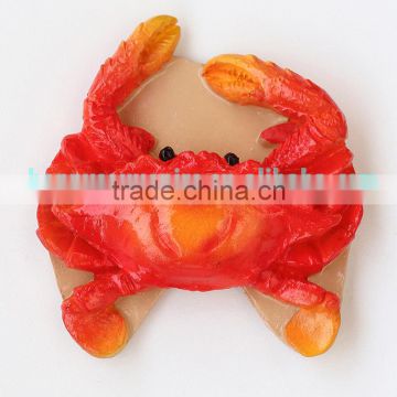 Fashionable Seafood Red Crab Resin Fridge Magnet Souvenir photo-5