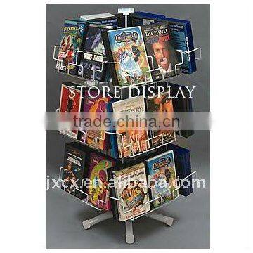 Desk top revolving CD rack with 24 holders