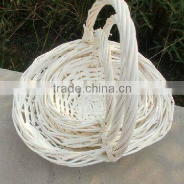 Hot Sale Willow Wicker Gift Basket for Wedding Decorations photo-3