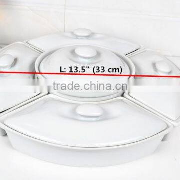 5pcs Indonesia Hot Popular New Ceramic Cooking Pot Set With Lid photo-5