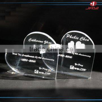China Business Crystal Clear Custom Shaped Acrylic Awards photo-2