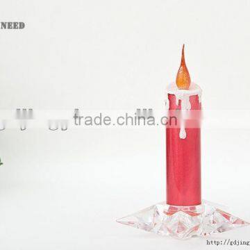 Acrylic Wedding Party Led Star Base Candle Light Christmas Decoration Gift photo-4