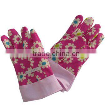 pu work glove for sale/glove for agricultural use