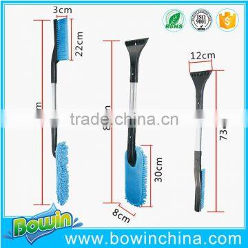 Hot sell new style 3 in 1extendable ice scraper with brush in china