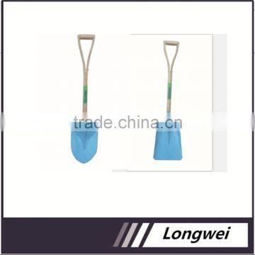 High quality steel shovels for Korean market, garden hand tools