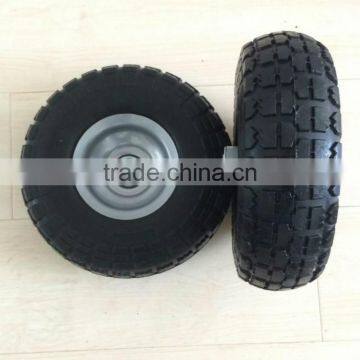 hand trolley used pu foam solid tire