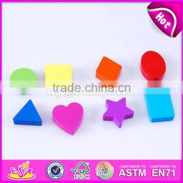 2017 New Design Children Educational Wooden Blank Puzzle Pieces W14A165