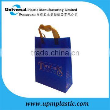Recyled Turn Bulls Yellow Soft Loop Handle Plastic Bag photo-2
