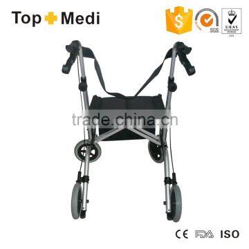 Topmedi Lightweight Aluminum Folding Rollator Walker photo-4