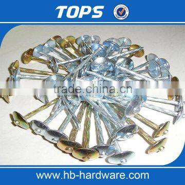 Galvanized Surface Treatment Umbrella Head Roofing Nails photo-3