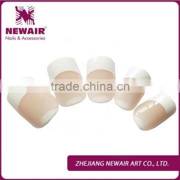 Cheap Price Wholesales Fashion Color false french nail tips Mix Design