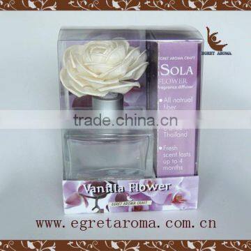 EA3-140013 Hotsale Decorative Natural Aroma Reed Diffuser With Wooden Cap photo-6