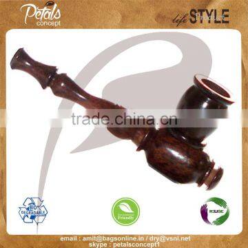 Popular & strong shisham wood smoking pipe by petals concept at alibaba