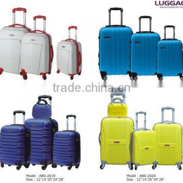 Promotional ABS Travelling Trolley Luggage Set
