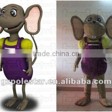 NO.2425 custom purple pants mouse mascot costumes