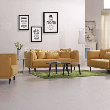 2017 hot sale Frabic sofa suits is uesd the high quality fabric sofa to finish for the house furniture