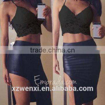Camisole Bralette Sexy Lace Tank Top Women Summer Crop Top photo-2