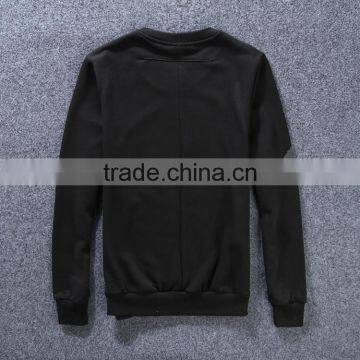 2015 Animal Printing Plain Cotton Crew Long Sleeve t Shirt photo-3