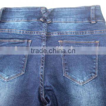 GZY New Style Skinny Wholesale Custom Fit Jeans Women 2017 Stock photo-3