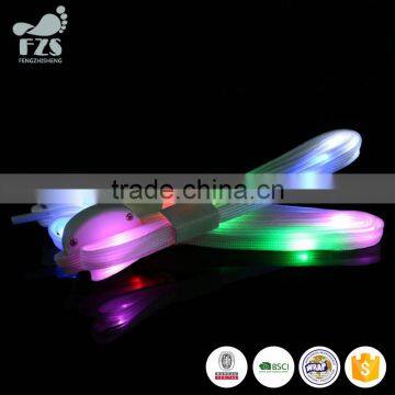 2016 wholesale Water Proof led nylon shoe laces Factory price