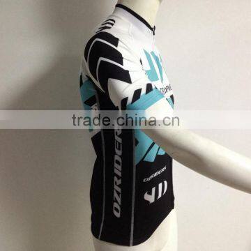 High Quality Sky Bike Uniform Set Cheap Sport Clothing Custom Cycling Jerseys photo-2