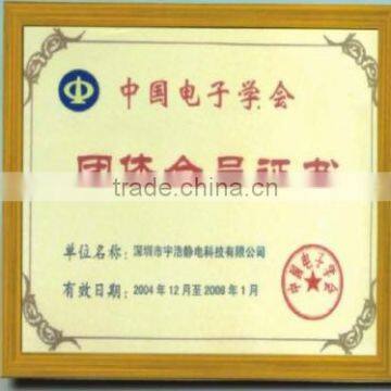 Certificate of Membership