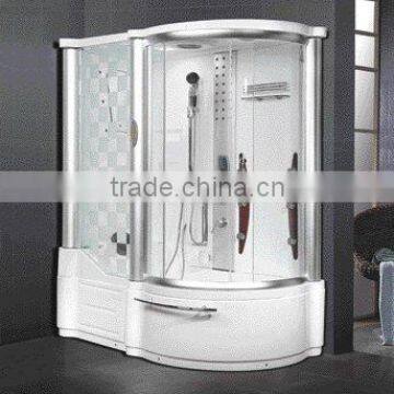 steam bathcabin with massage bathtub