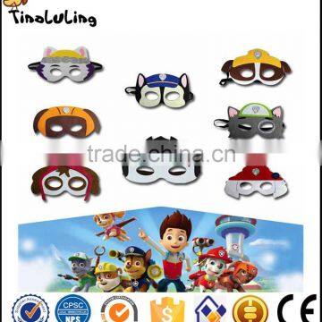 Boys Adventure Superhero Capes Dog Paw Cape Patrol Cosplay Cape Mask