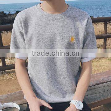 Zm35626a Casual Loose Mens Shirts Wholesale New Pattern t Shirt photo-3