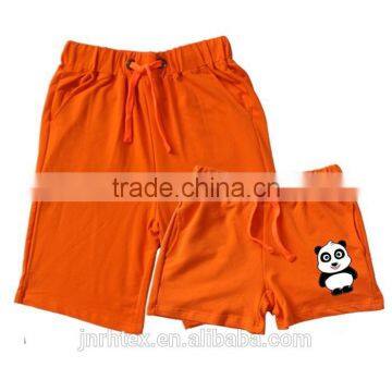Fashion Trendy Custom 100% Cotton Printed Couple Beach Shorts Factory photo-2
