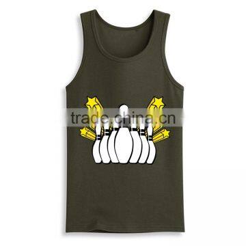 Wholesale Cheap Tank Top Custom Design Promotional Mens Running Singlet photo-2