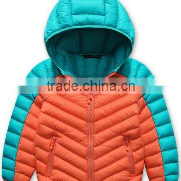 Children and Baby Winter Clothes/custom Quality Kids Winter Blank Varsity Duck or Goose Down Feather Jackets/kids Snow Jackets photo-3