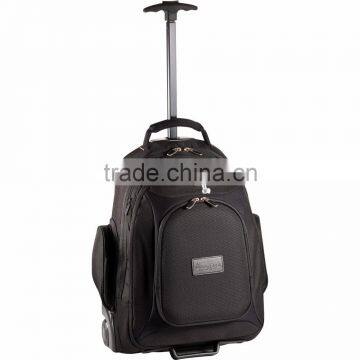 Neotec Rolling 15" Computer Backpack - Has Contoured Wheeled Handle, Easy-roll Inline Skate Wheels and Comes With Your Logo. photo-2