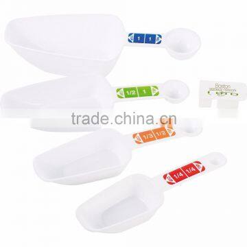 Happy Nest Measuring Set - Includes Four Combination Measuring Cups/spoons and Clip for Neat Keeping and Comes With Your Logo photo-2