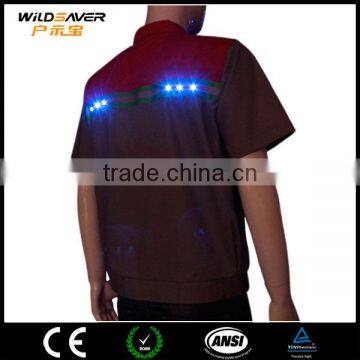 Cheap wholesale work polo safety reflective high vis t-shirt