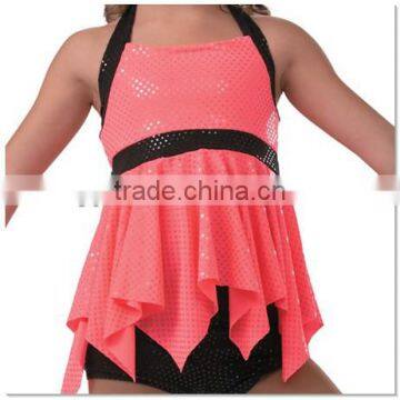 New Style Camisole ballet dance wear,swiss voile lace in switzerland