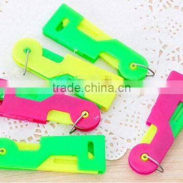 Plastic Automatic Needle Thread Threader Needle Guider for Sewing Embroidery photo-2