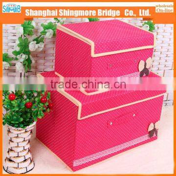 2017 alibaba china supplier hot sales good quality non-woven fabric storage container box