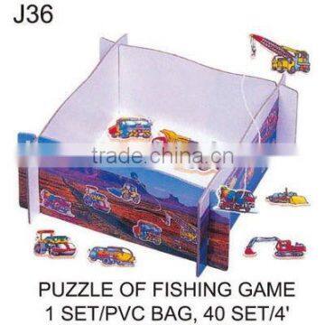 J36 PUZZLE OF FISHING GAME