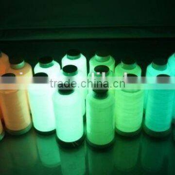 Hot New Glow in the dark thread luminous embroidery thread 1000m *50 PCS, 5 popular colors , Free Shipping