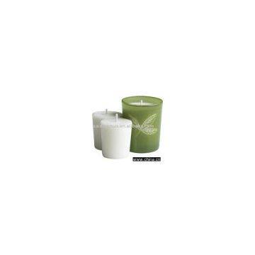 Green Tea Filled Candle & Votives - ST9429B