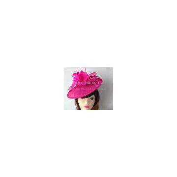 YRFC14011 sinamay fascinator/pillbox fascinator/disc fascinator