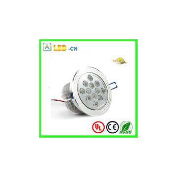 12W dimmable led ceiling downlight